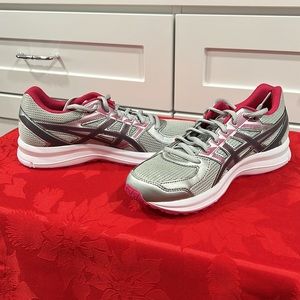 Woman’s ASICS running shoe